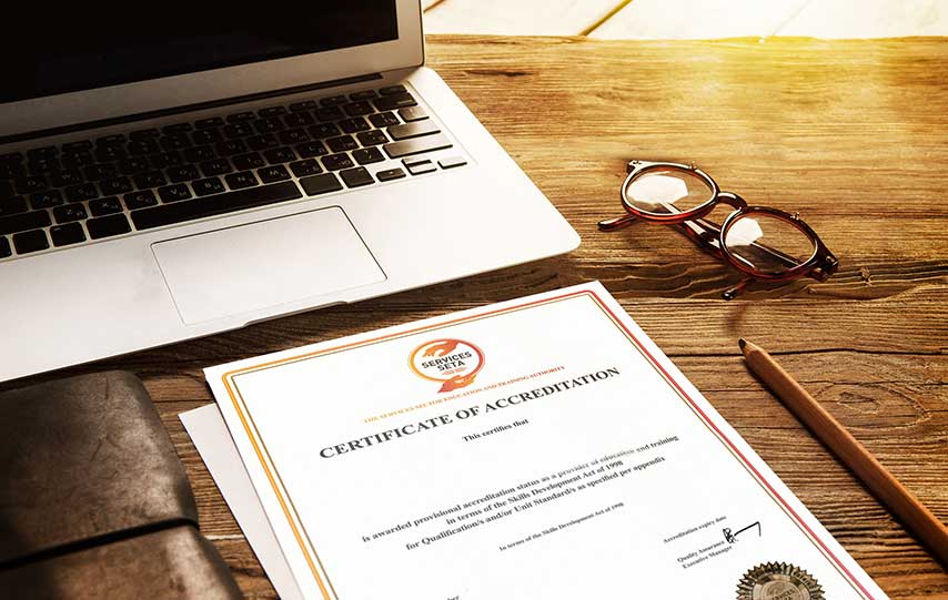 Zion Training Academy | Certification | EAAB and SSETA Regulated